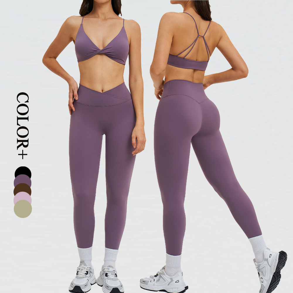 Athletic Wear Clothing Women's Sportswear High Quality Active Wear Bra Yoga Pants Casual Running Fitness Gym Sets