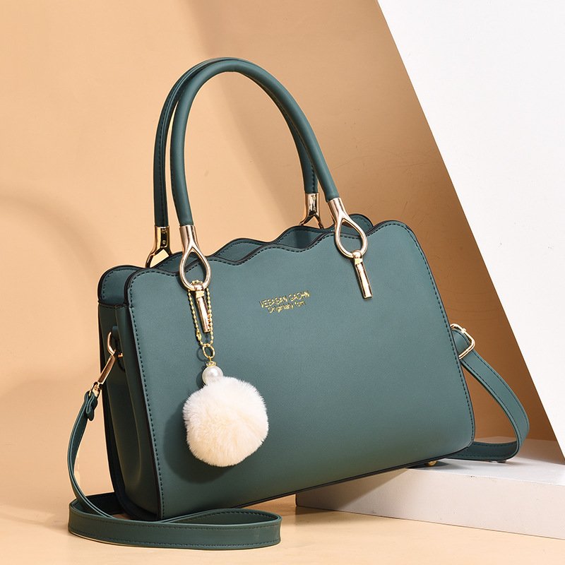 New Hot-Selling Model Top Cute Fancy Colorful Fashion Casual Tote Designer Ladies Handbag Crossbody Letter Zipper Polyester