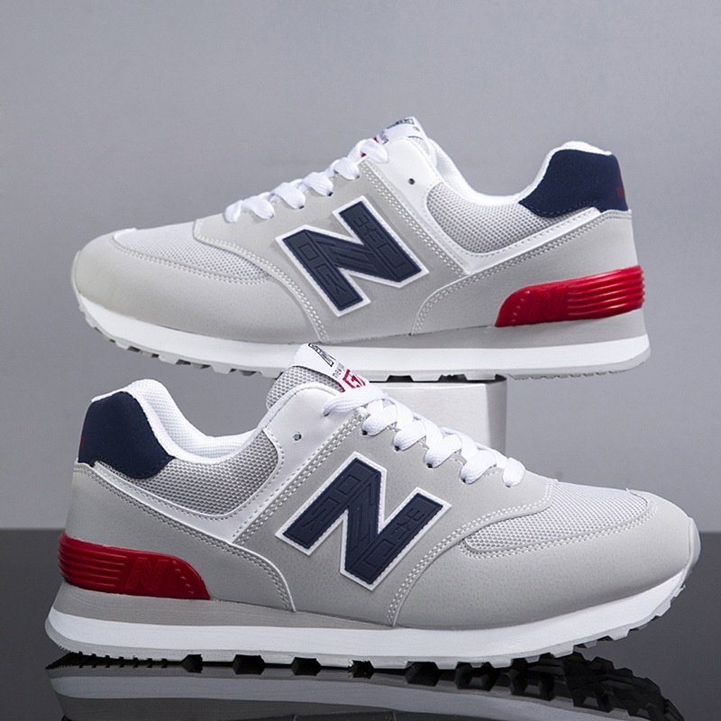 Forrest Gump N574 Solid Summer Breathable Comfortable Men's & Unisex Women's Sports Casual Shoes