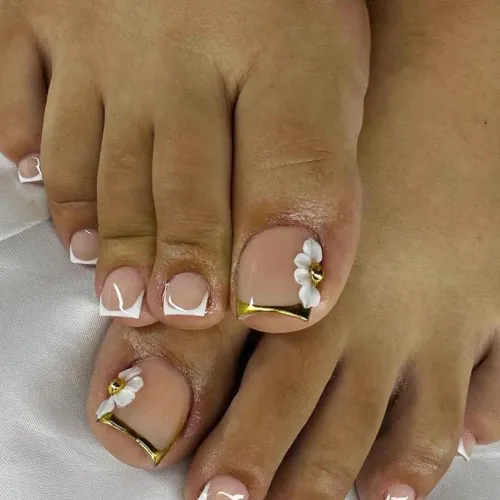Detailed Toe Nails🤎