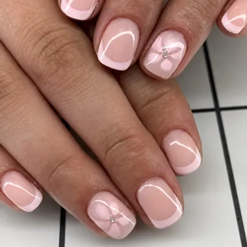Simple Flower Pink Design