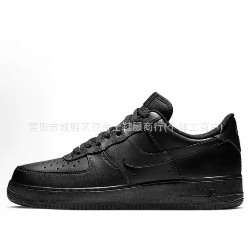 High-quality, popular European and American-style Air Force 1 retro sneakers, versatile white shoes, AF1 unisex casual shoes for sports and leisure