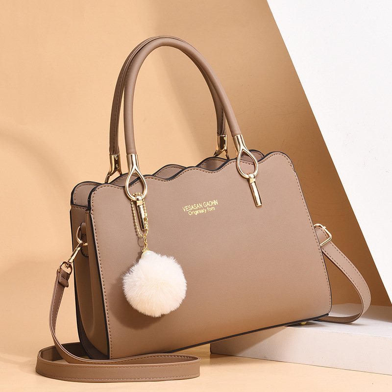New Hot-Selling Model Top Cute Fancy Colorful Fashion Casual Tote Designer Ladies Handbag Crossbody Letter Zipper Polyester