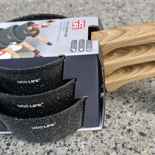 3-PIECE COOKING POT SET 