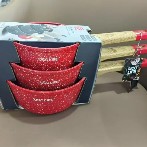 3-PIECE COOKING POT SET 
