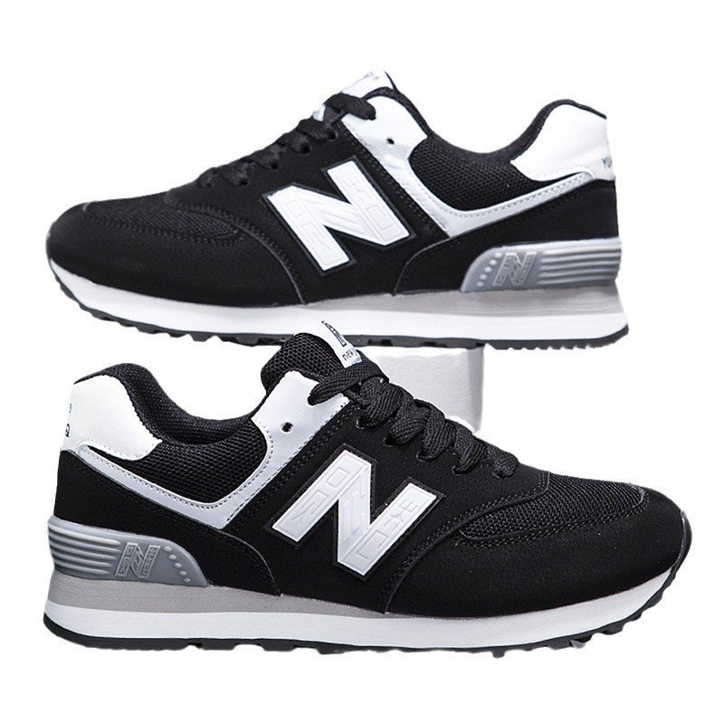 Forrest Gump N574 Solid Summer Breathable Comfortable Men's & Unisex Women's Sports Casual Shoes