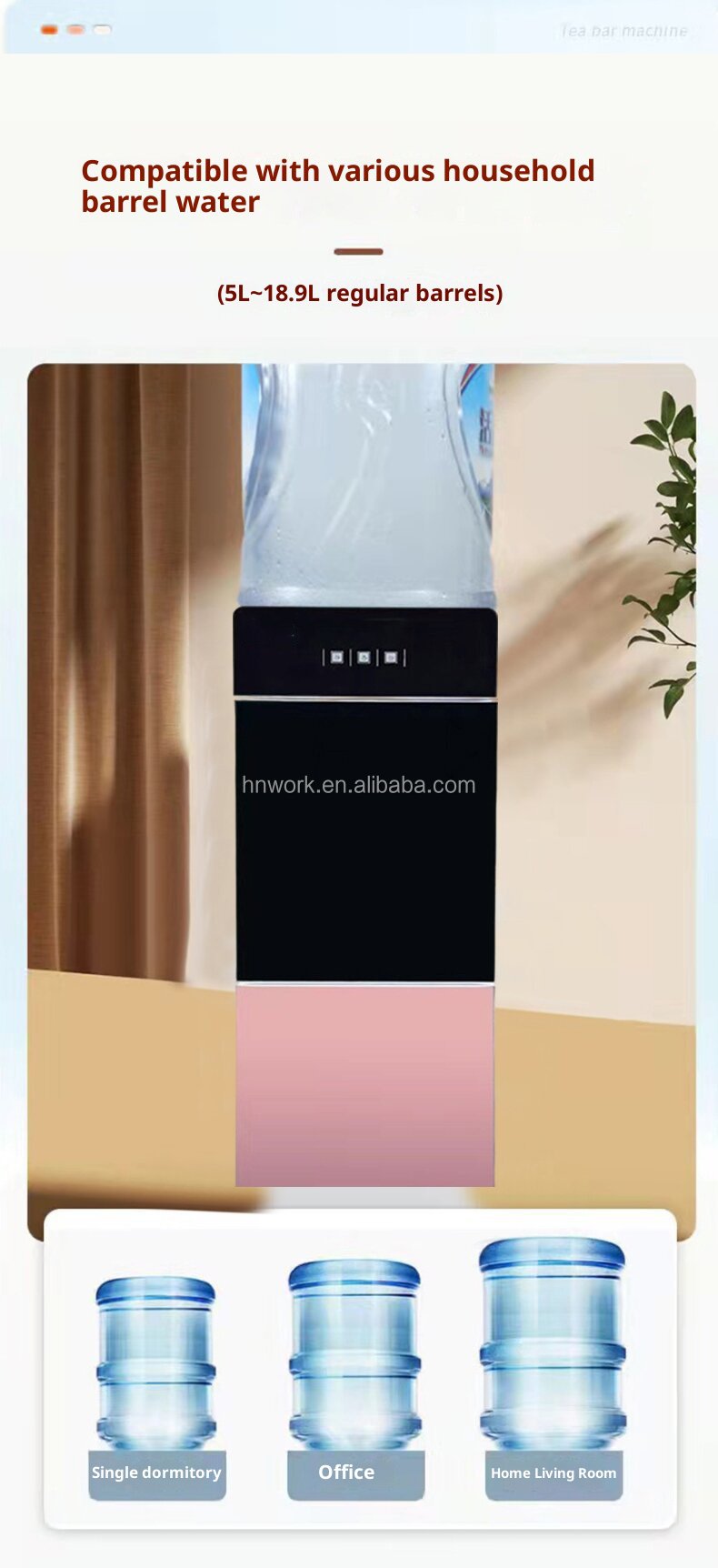 Vertical Water Dispensers with Both Cold and Hot Functions
