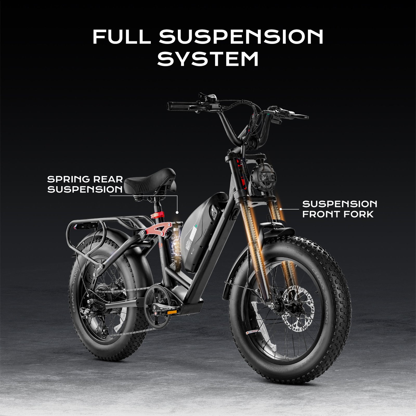 LUNA II Custom Motor Power 1000w E Bike 85N-m 48v 20ah Electric Bicycle City Cargo Fatire Electric Bike