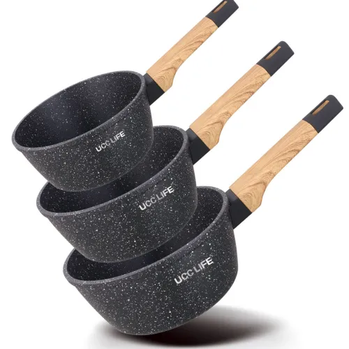 3-PIECE COOKING POT SET 