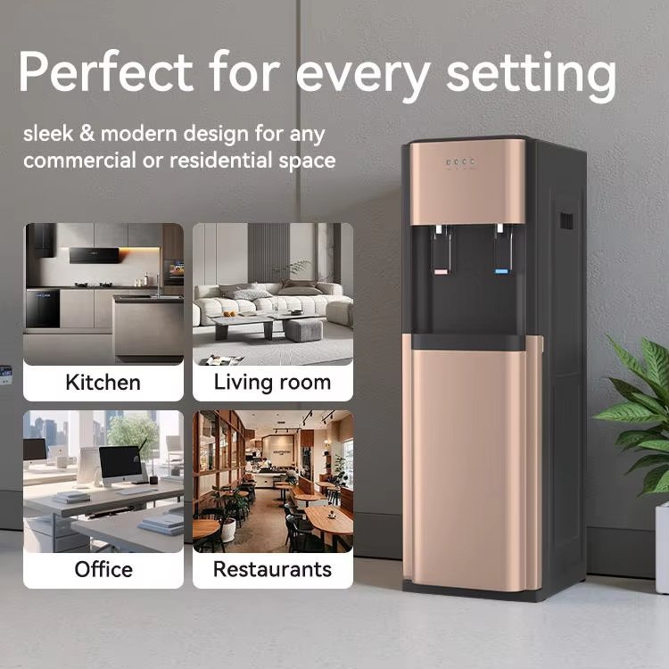 Ice Warm Vertical Refrigeration and Heating Household Office Drinking Water Dispenser