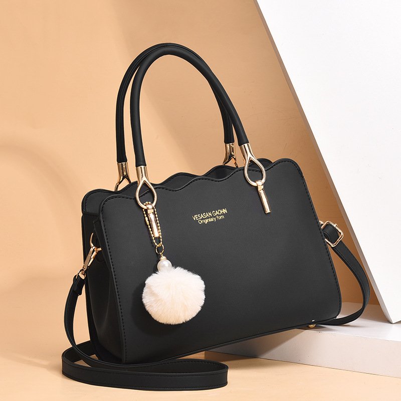 New Hot-Selling Model Top Cute Fancy Colorful Fashion Casual Tote Designer Ladies Handbag Crossbody Letter Zipper Polyester