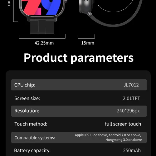 2-in-1 SMART WATCH 