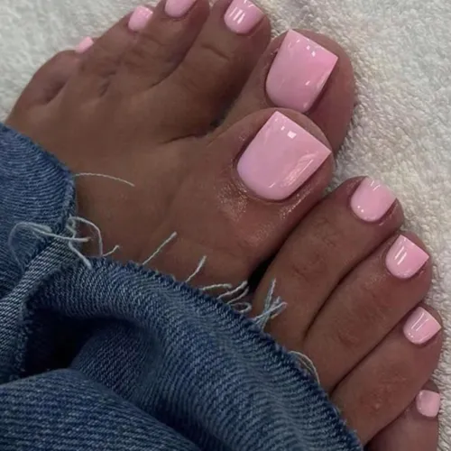 Pink Toe Nails🩷